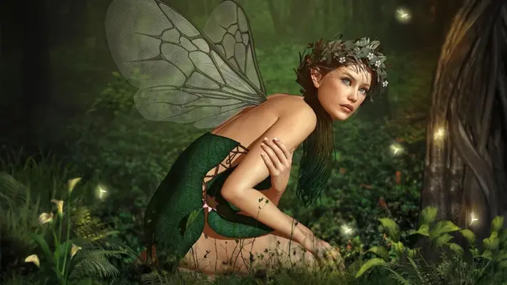 Fairy Girl Wallpaper HD android App screenshot 0